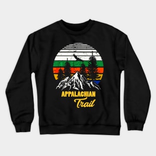 Appalachian Trail Shirt Vintage Hiking Mountain Gift hiker Crewneck Sweatshirt